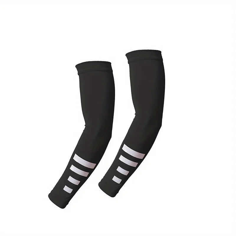 Lot de deux manchettes anti-UV respirantes-fonction Quick Dry. Idéal pour le sport et les activités en plein air.