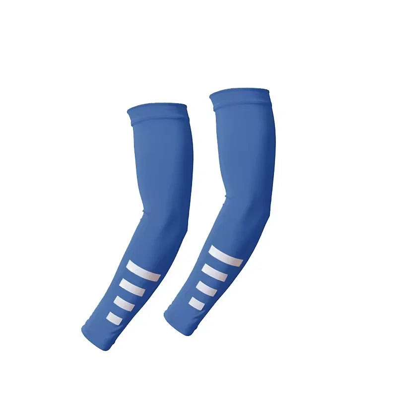 Lot de deux manchettes anti-UV respirantes-fonction Quick Dry. Idéal pour le sport et les activités en plein air.