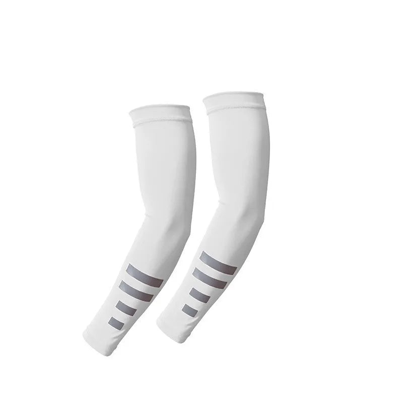 Lot de deux manchettes anti-UV respirantes-fonction Quick Dry. Idéal pour le sport et les activités en plein air.