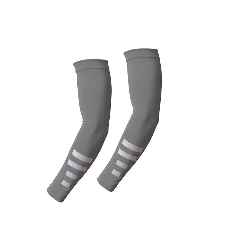 Lot de deux manchettes anti-UV respirantes-fonction Quick Dry. Idéal pour le sport et les activités en plein air.